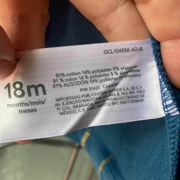 Carter Baby Glitter Fleece Dress size 18 months and a LOVE sweatshirt - Picture 13 of 14